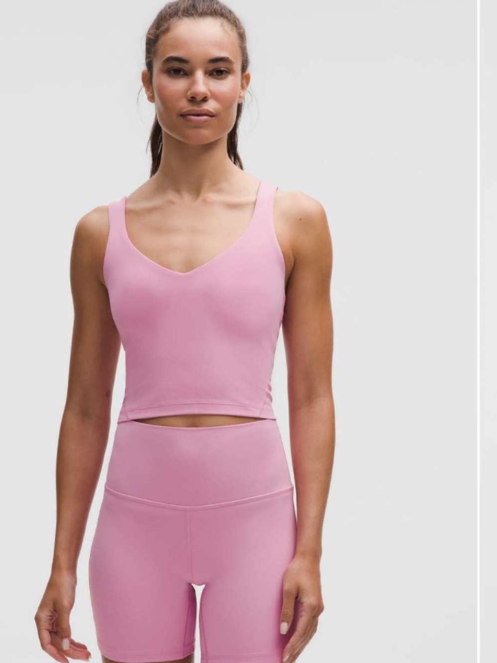 Lululemon Align Tank Top *Light Support, A/B Cup Pink Frosting NWT size 6